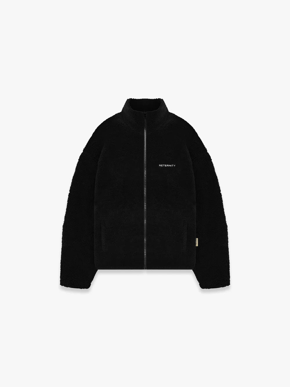 REVERSIBLE FLEECE JACKET - BLACK - RETERRFJB