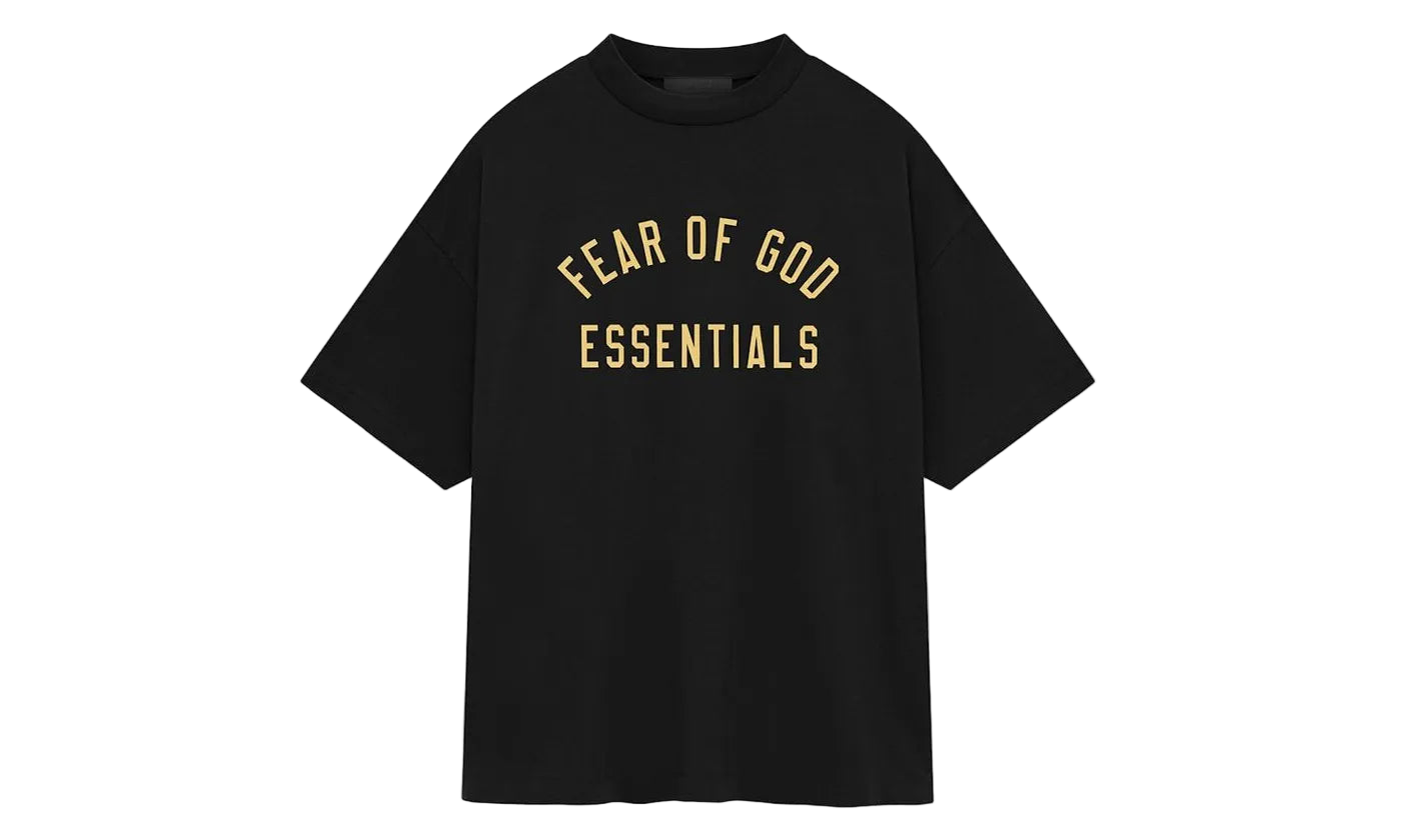 Fear of God Essentials Jersey Crewneck Tee Black - 125BT244190F