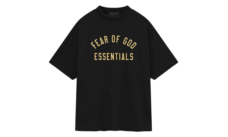 Fear of God Essentials Jersey Crewneck Tee Black - 125BT244190F