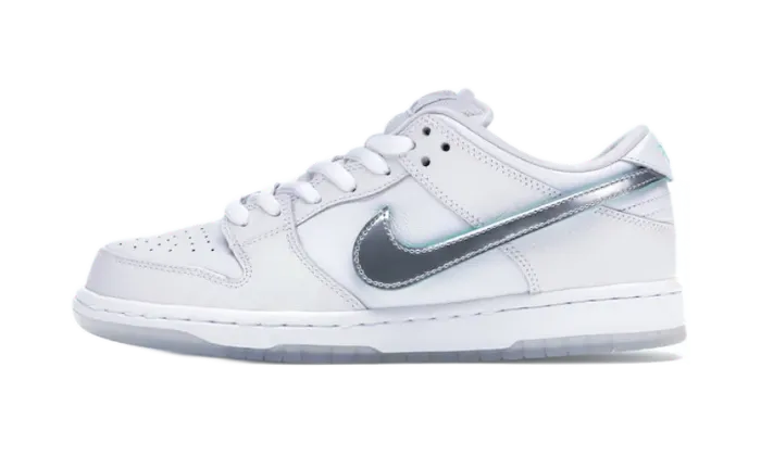 SB Dunk Low Diamond Supply White Diamond (BV1310-100