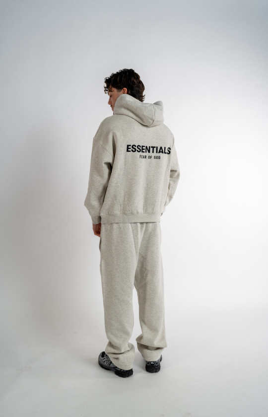 Fear of God Essentials Hoodie Light Oatmeal FW22