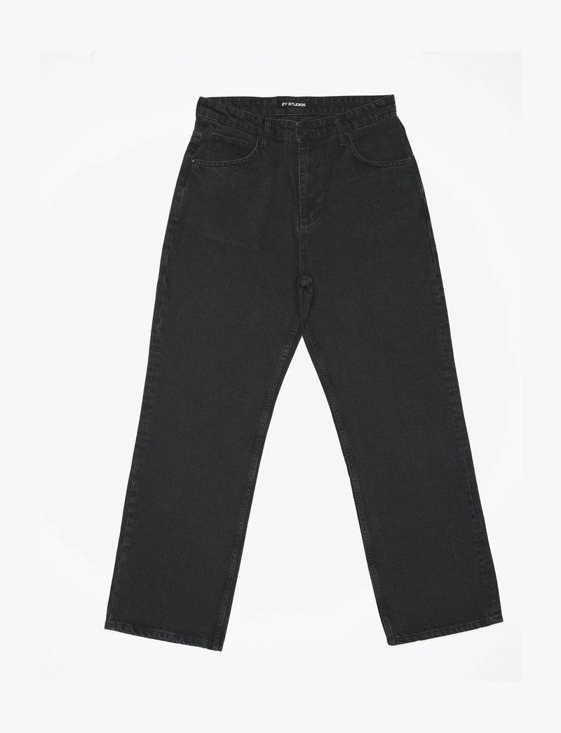 2Y Studios MEN Washed Black Baggy Jeans - 2YWBBJ