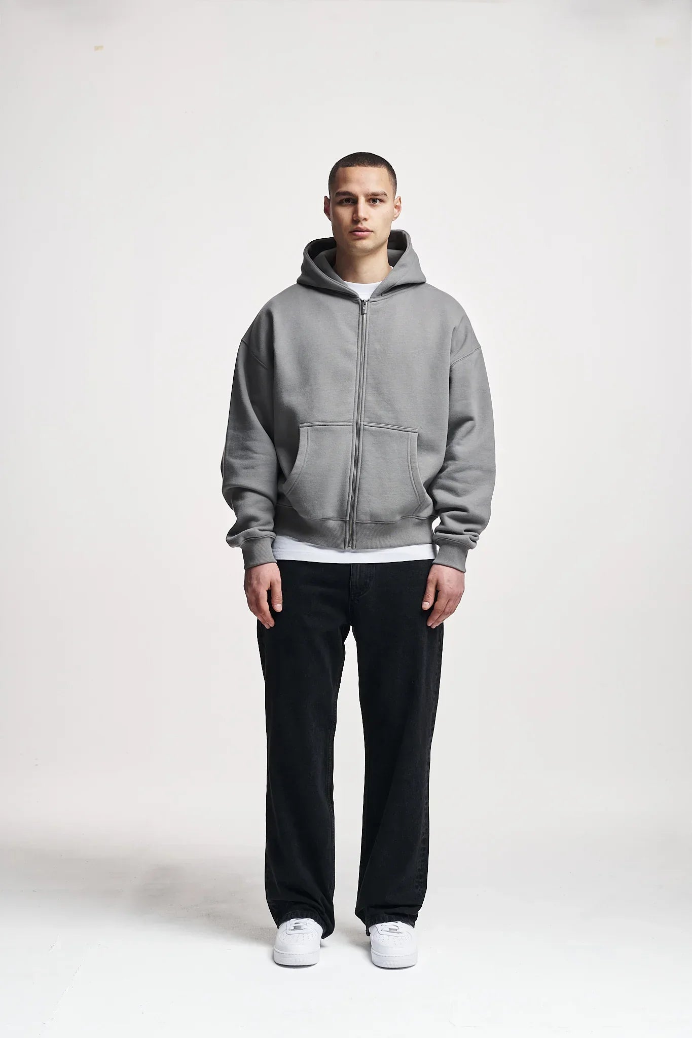 2Y Studios MEN Washed Black Baggy Jeans - 2YWBBJ