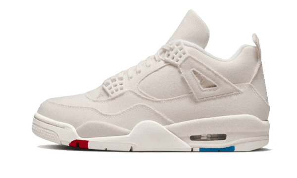 関税込 Nike Air Jordan 4 Retro Sail Canvas DQ4909-100 DQ4909-100 Nike Air Jordan 4 Sail Blank Canvas Cement Grey