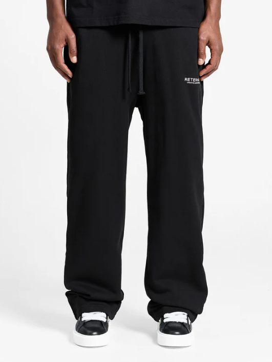 CREATIVE DEPT SWEATPANTS BLACK - RETCDSB67565