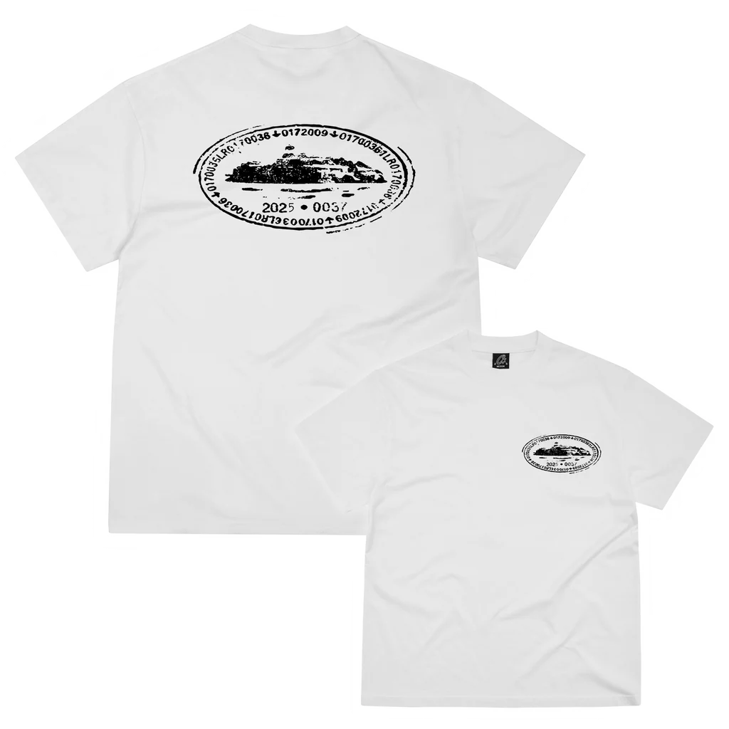 Corteiz Stamp Tee White - CRTZSTTW