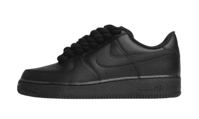 Air Force 1 Rope Laces Black - THREE52RLBB