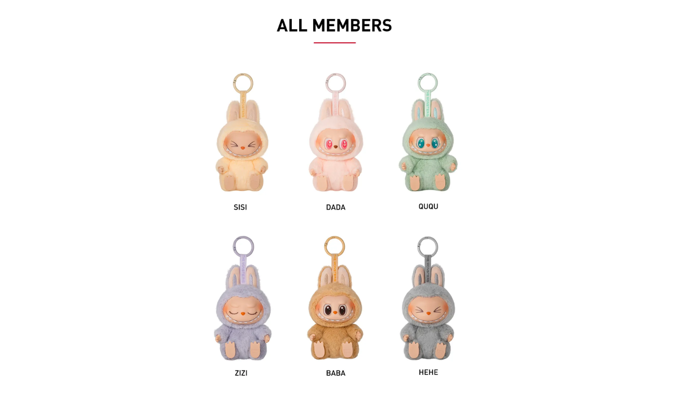 Pop Mart Labubu The Monsters Have a Seat Vinyl Plush Blind Box