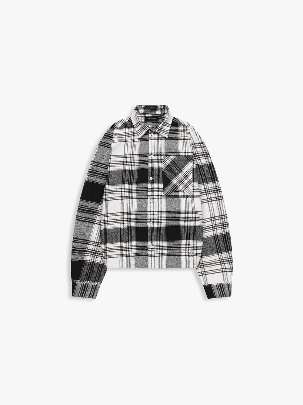 CREATIVE DEPT LOGO FLANNEL - BLACK - RETECDLFB