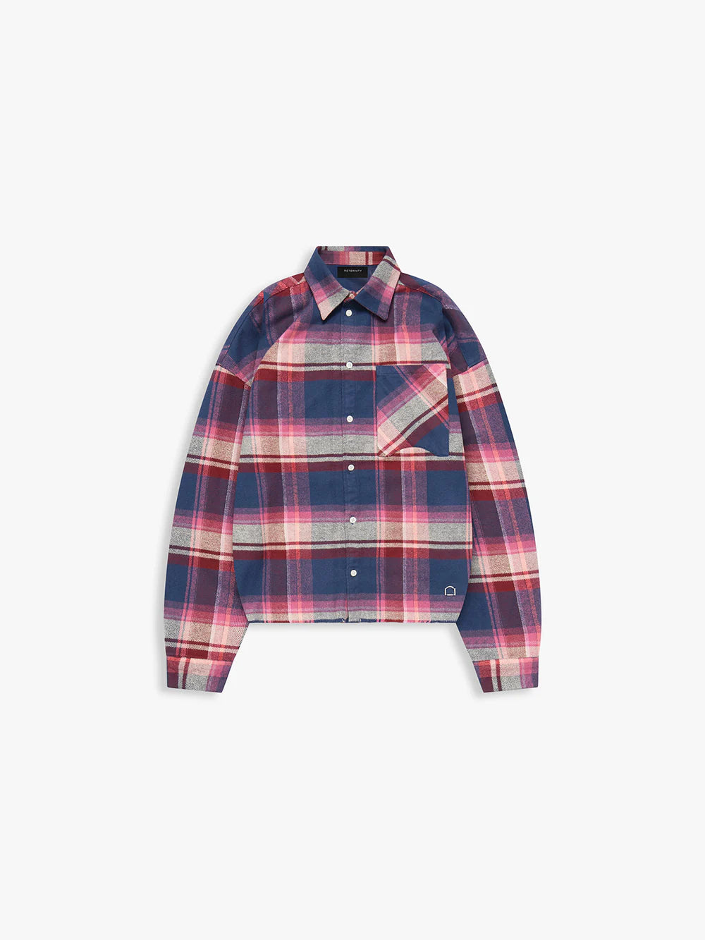 CREATIVE DEPT LOGO FLANNEL - PURPLE - RETERCLFP