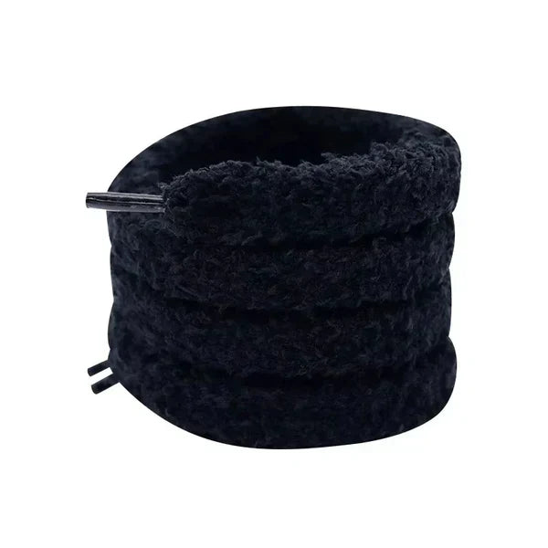 Fluffy Laces Black - FFLSBLACK