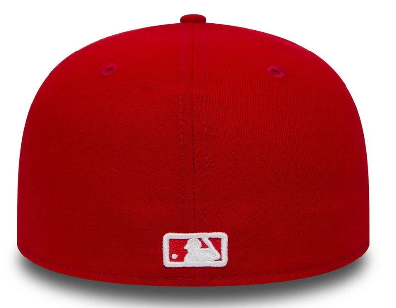 NEW ERA 59FIFTY FITTED CAP NEW YORK YANKEES ESSENTIALS RED WHITE - NEW ERA 59FIFTY FITTED CAP NEW YORK YANKEES ESSENTIALS RED WHITE