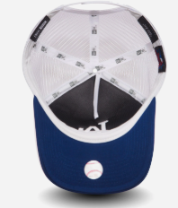 New Era LA Dodgers Clean Blue A-Frame Trucker Cap - New Era LA Dodgers Clean Blue A-Frame Trucker Cap