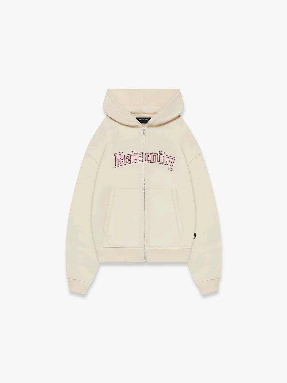 Watercolor Zip-Hoodie - Cream - 1008252080