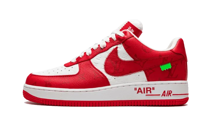 Nike Air Force 1 Low Louis Vuitton White Red - 1A9VA9