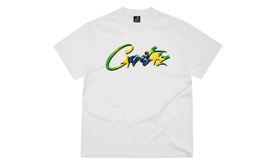 Corteiz Brasil Tee White - CORT-COBRTW-WHITE