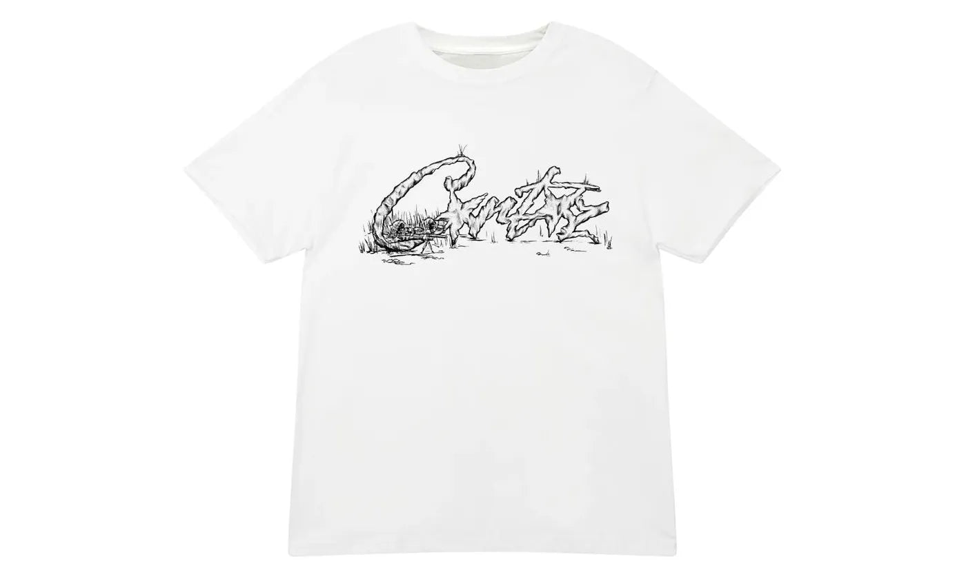 Corteiz Sniper Tee White - CORT-COSNTW-WHITE