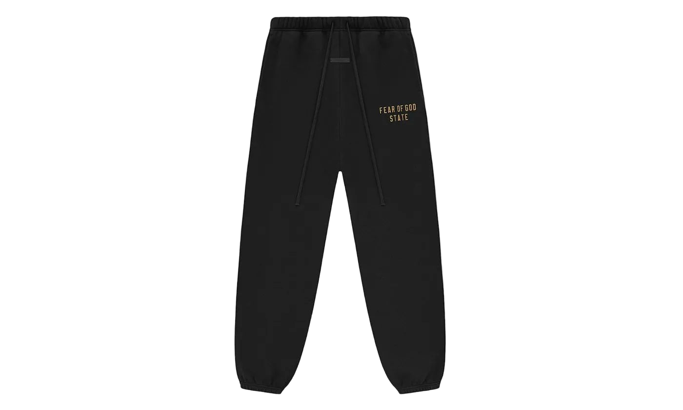 Fear of God Essentials Fleece Essential Sweatpant Black - 130BT242020F