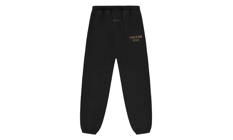 Fear of God Essentials Fleece Essential Sweatpant Black - 130BT242020F