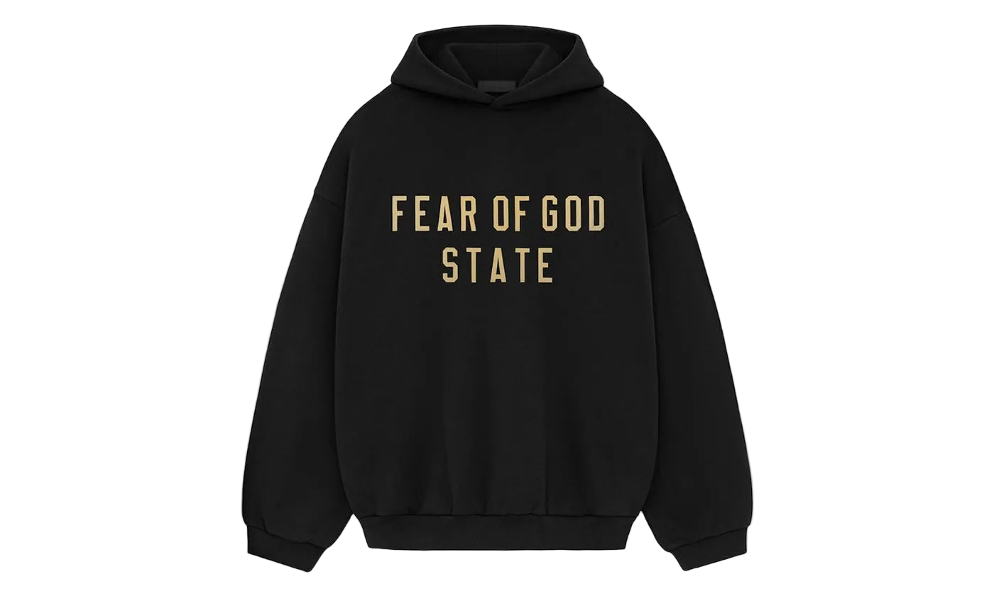 Fear of God Essentials Fleece Hoodie Black - 192BT246250F