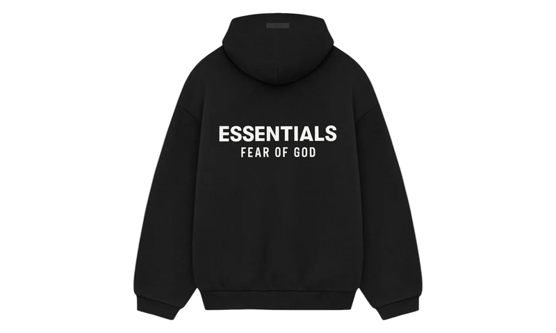 Fear of God Essentials Fleece Hoodie (FW24) Black - 192HO246250F