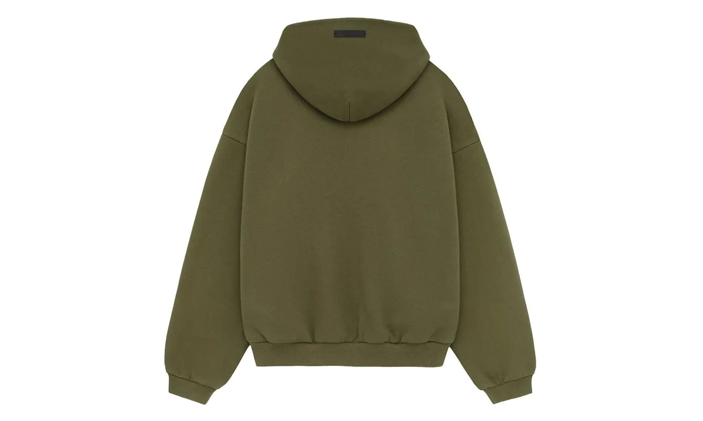 Fear of God Essentials Fleece Hoodie Military - 192BT246255F