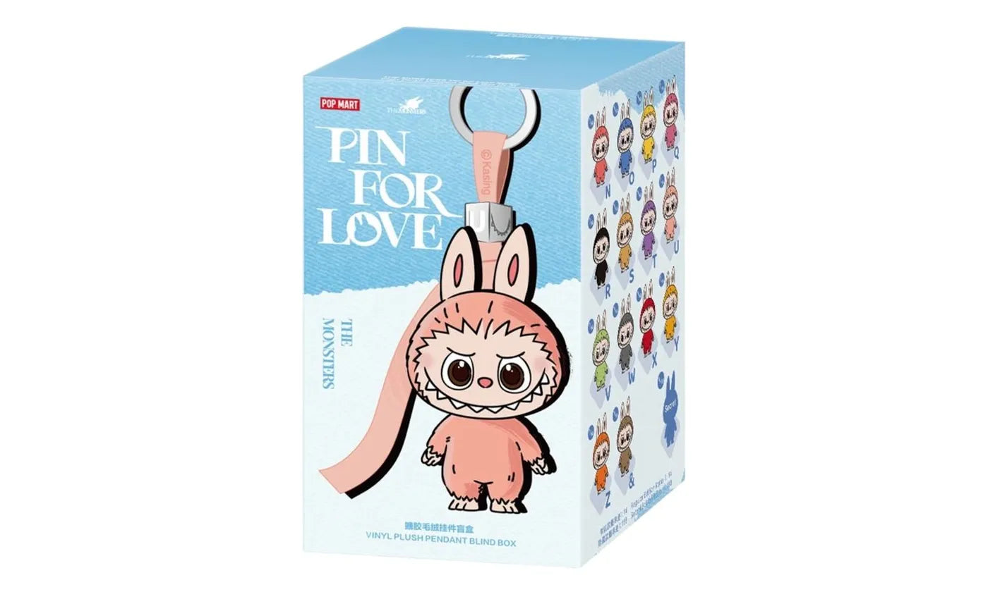 Pop Mart Labubu The Monsters Pin for Love Series Vinyl Plush Pendant (N-Z)  - PM-PMLTMP-MULTI