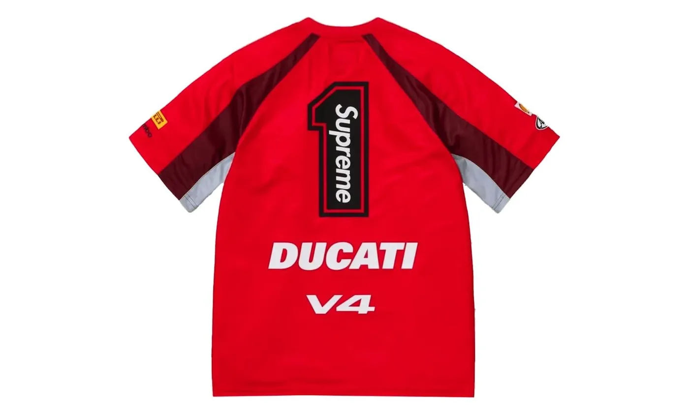 Supreme Ducati Soccer Jersey Red - SUPR-SUDSJR-RED