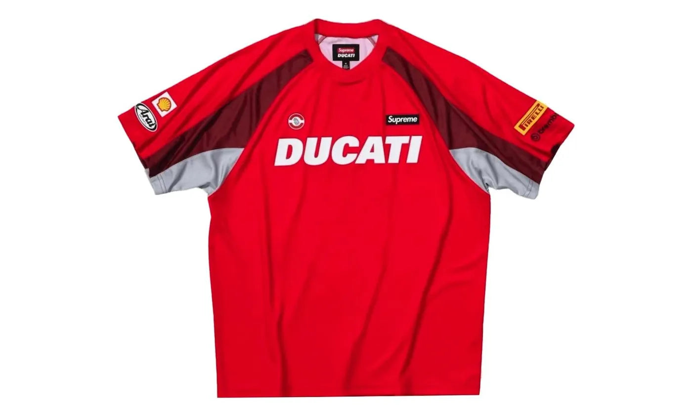 Supreme Ducati Soccer Jersey Red - SUPR-SUDSJR-RED